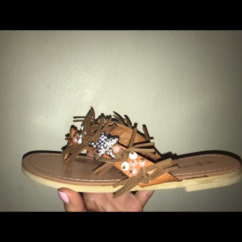 🐚Greek Chrysanthou Shoes Beaded Summer Sandals